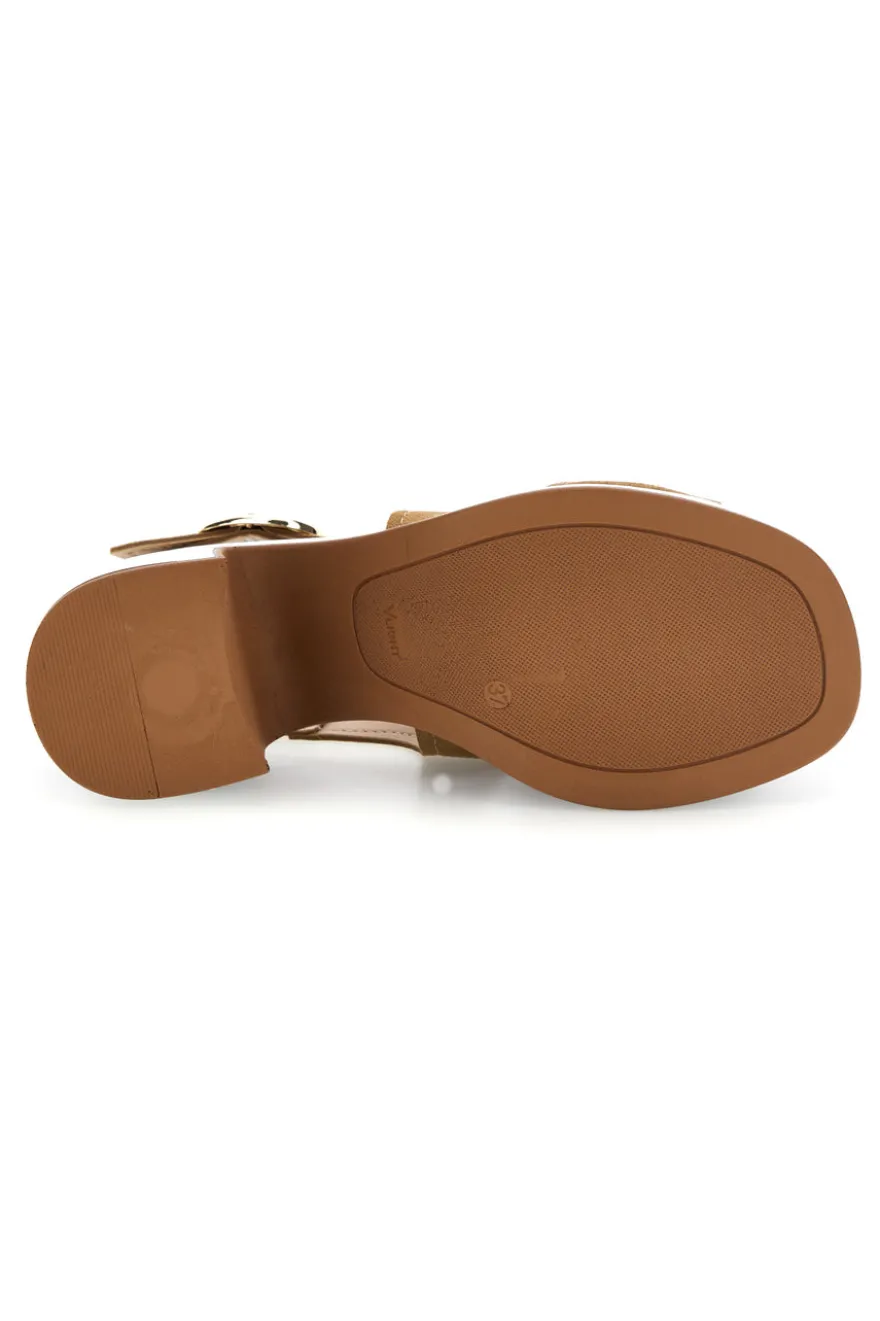 Ledersandalen mit Absätzen Pittarello Look MK3875PL435