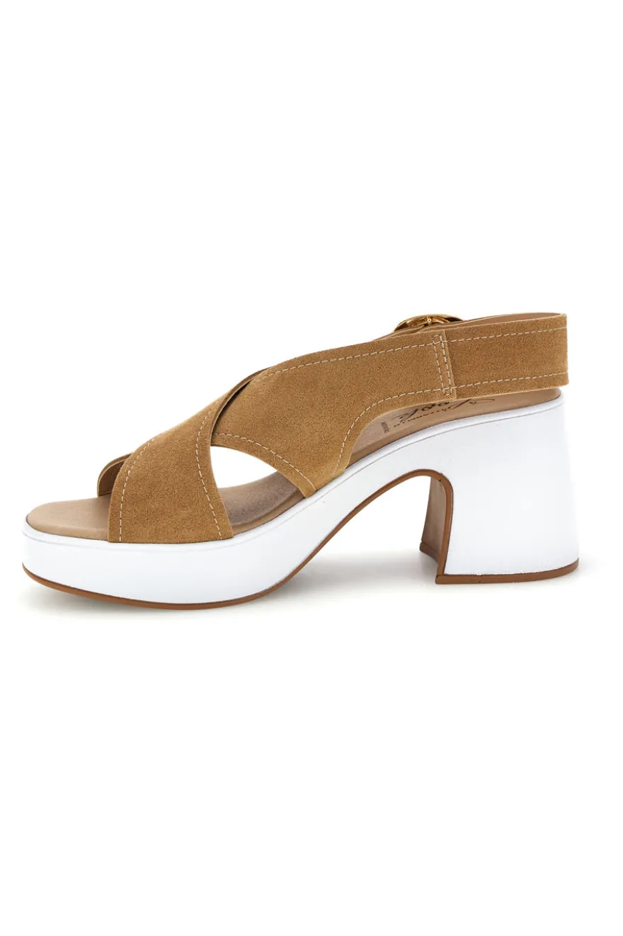 Ledersandalen mit Absätzen Pittarello Look MK3875PL435