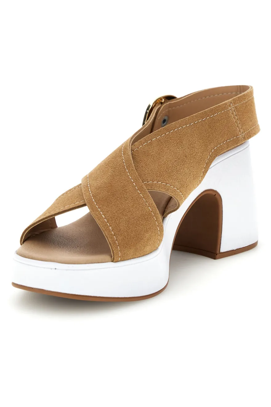Ledersandalen mit Absätzen Pittarello Look MK3875PL435