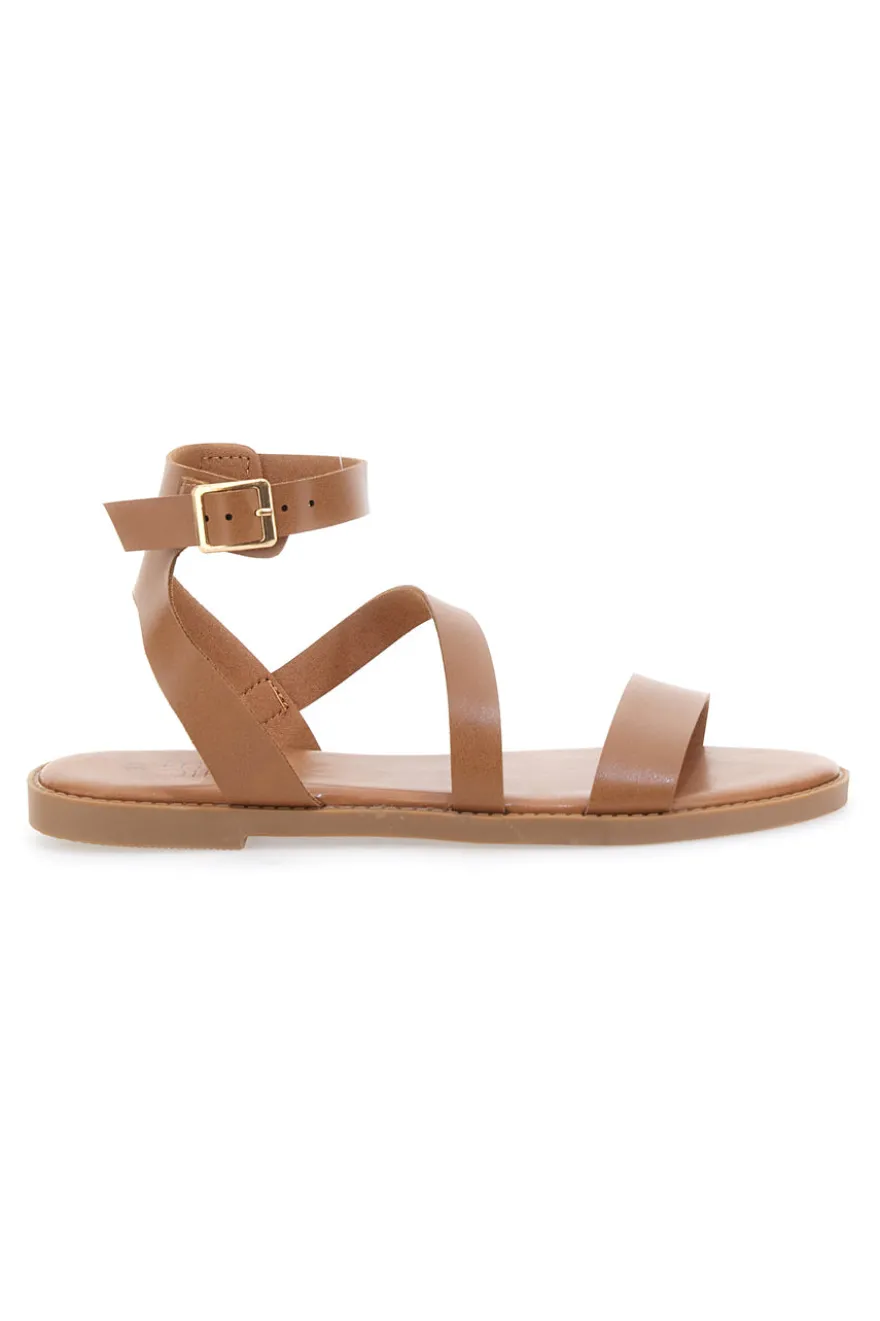 Ledersandalen mit Knöchelriemen MON DIEU PREA440