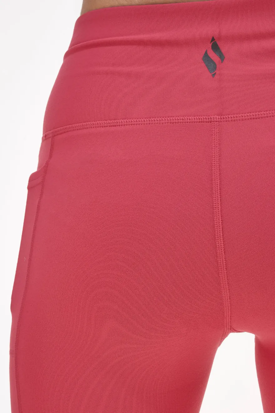 Leggings Capri Skechers Goflex Pants Fucsia