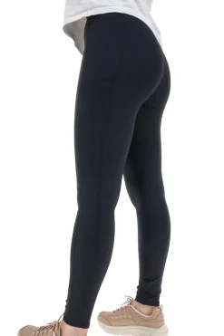 Leggings Neri a Costine Skechers GO FLEX RIB High Waisted