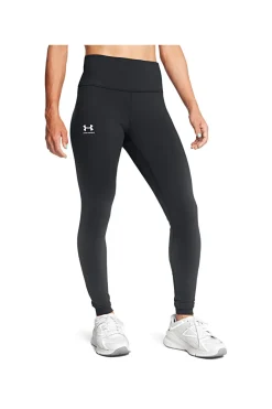 Leggings neri in cotone tecnico con vita alta Under Armour RIVAL LEGGING