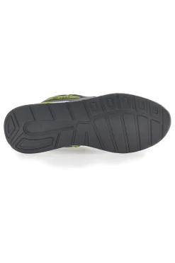 Leone 127 Sneakers in Schwarz und Grün
