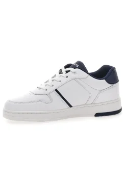 Levi's – Kick SE – Sneaker in Weiß und Marineblau