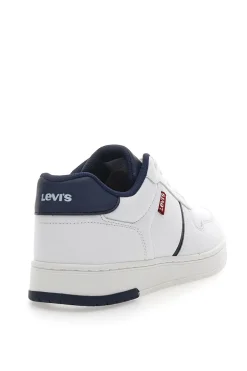 Levi's – Kick SE – Sneaker in Weiß und Marineblau