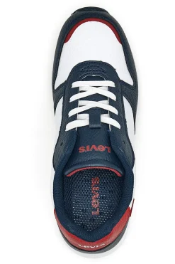 Levi's 011 weiß-blaue Turnschuhe