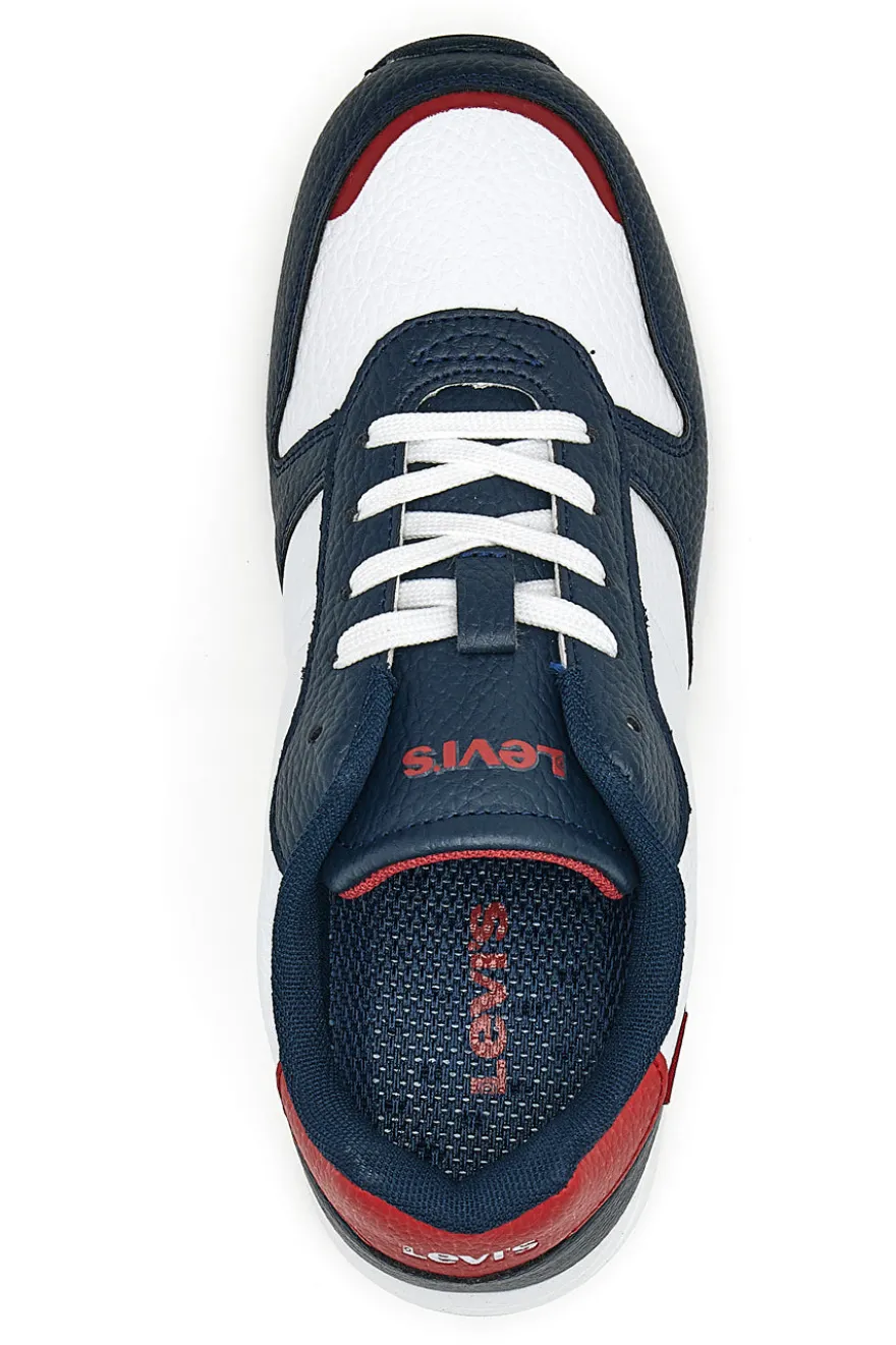 Levi's 011 weiß-blaue Turnschuhe