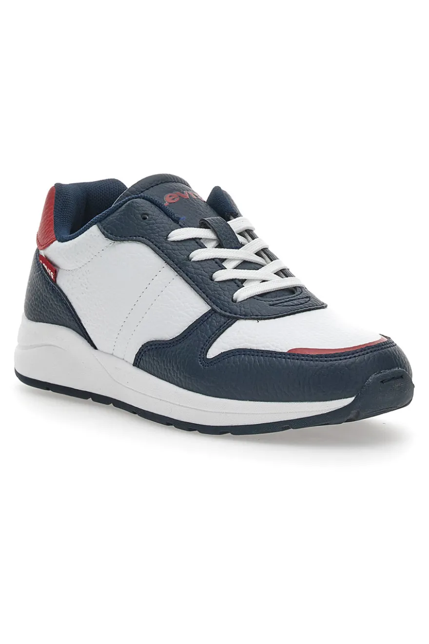 Levi's 011 weiß-blaue Turnschuhe