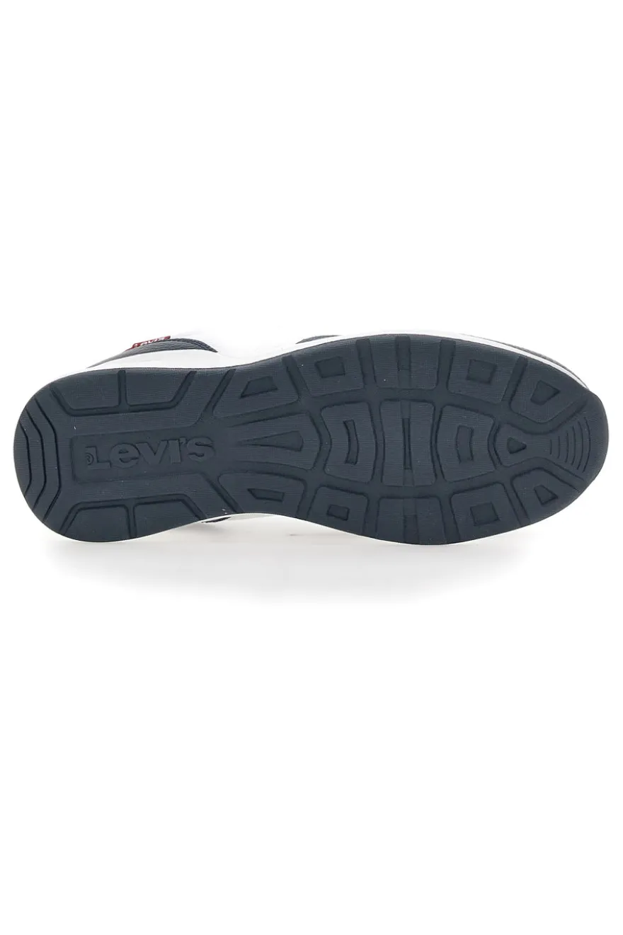 Levi's 011 weiß-blaue Turnschuhe