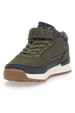 Levi's Ascot Refresh Khaki Mid-Cut Sneakers