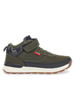 Levi's Ascot Refresh Khaki Mid-Cut Sneakers