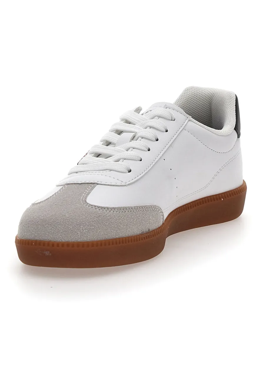 LEVI'S JACKSON weiße Turnschuhe mit Schnürsenkeln