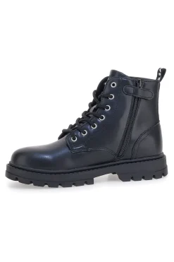 Levi's VPHR0002S schwarze Stiefeletten mit Profilsohle und seitlichem Reißverschluss