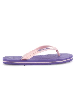 Lila Flip-Flops mit rosa Riemen Champion Big classic evo ii