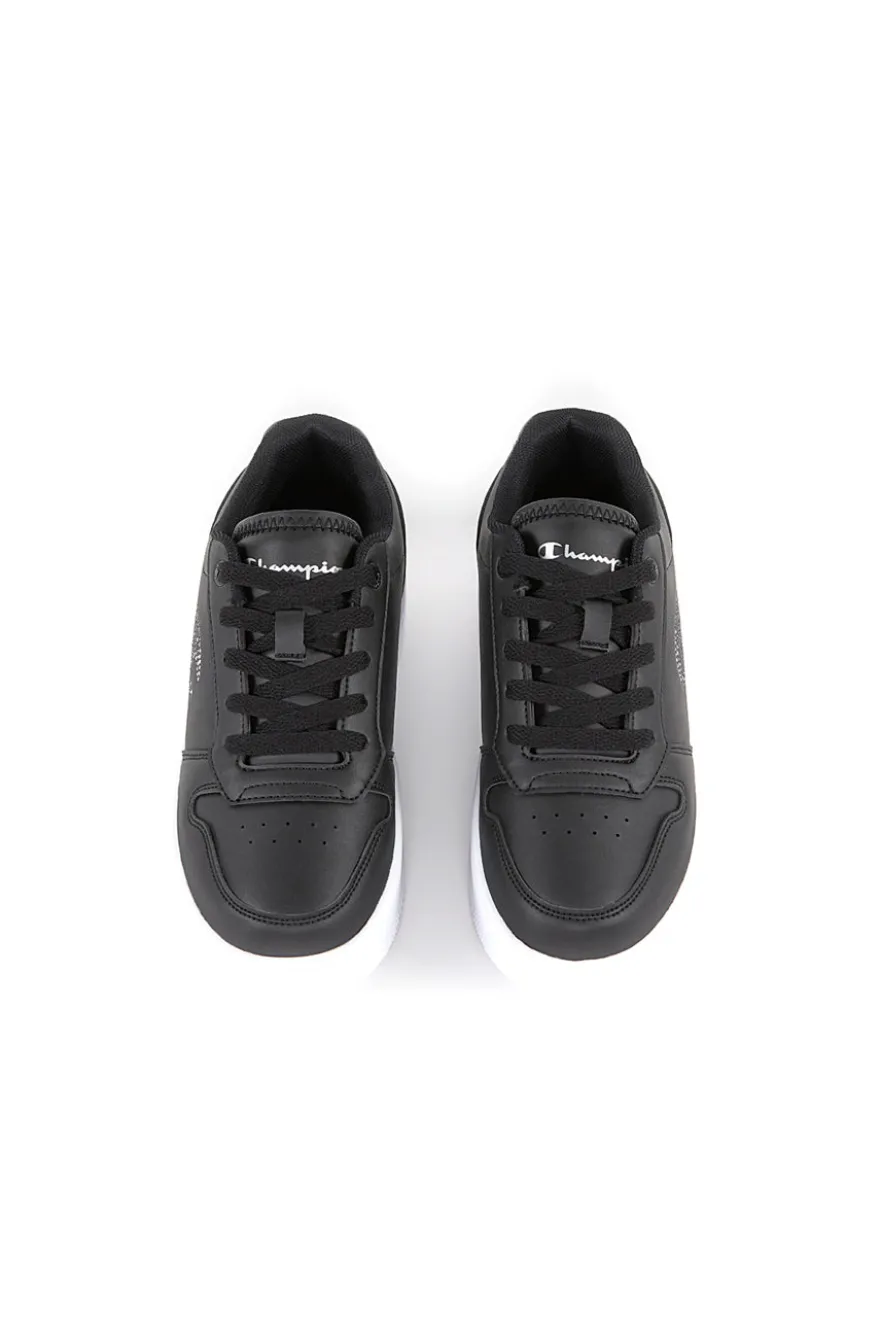 Lila Turnschuhe mit Klettverschluss und Riss CHAMPION RD18 2 LOW G PS