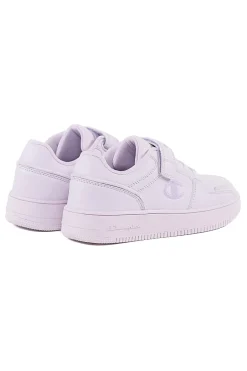 Lila Turnschuhe mit Klettverschluss und Riss CHAMPION RD18 2 LOW G PS