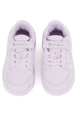 Lila Turnschuhe mit Klettverschluss und Riss CHAMPION RD18 2 LOW G PS