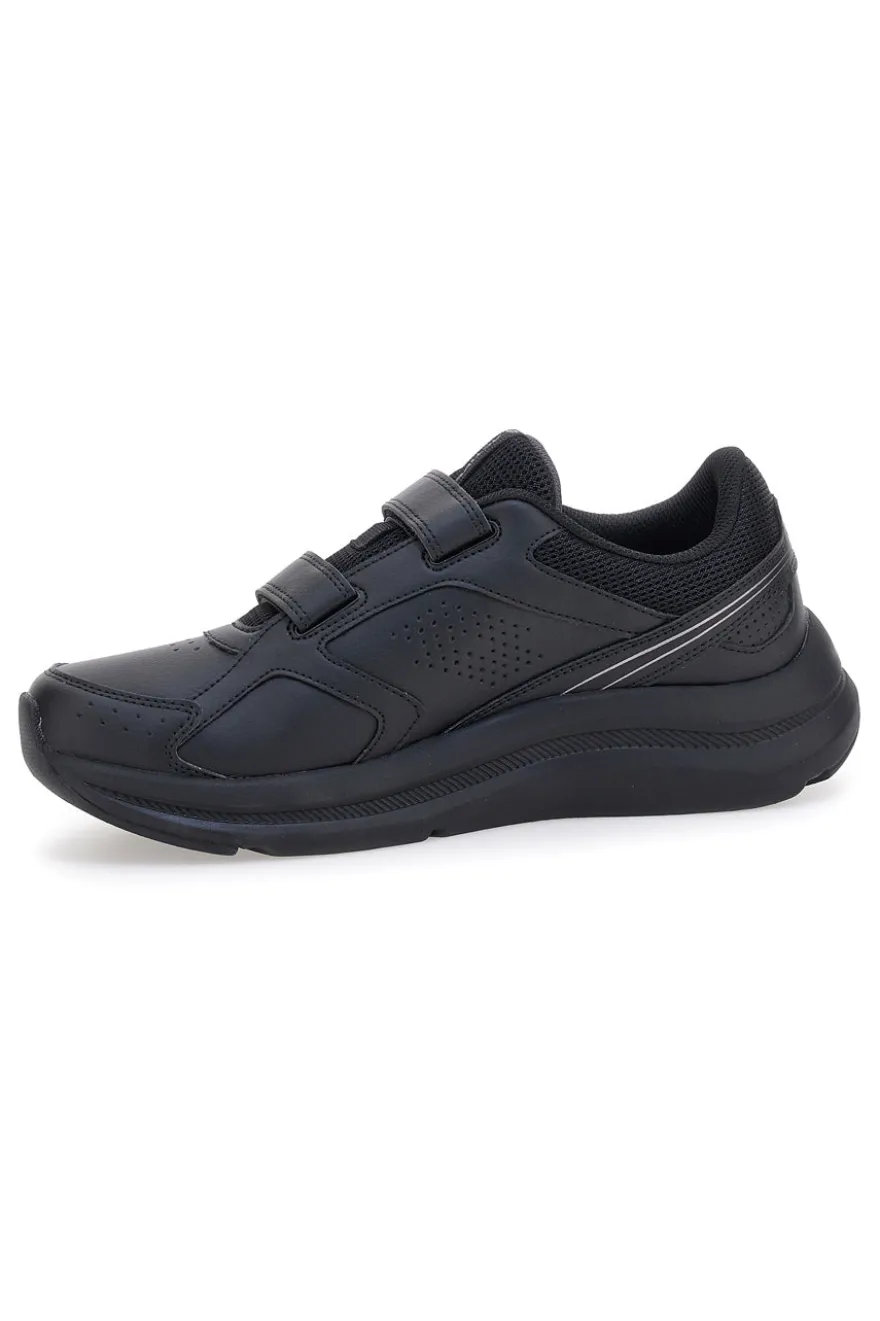 Lotto Speedride 809 II S Schwarze Sportschuhe mit Doppelriemen