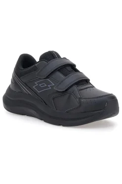 Lotto Speedride 809 II S Schwarze Sportschuhe mit Doppelriemen