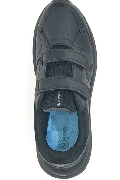 Lotto Speedride 809 II S Schwarze Sportschuhe mit Doppelriemen