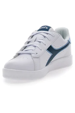 Lässige weiße Sneakers für Teenager Diadora Game Step P GS