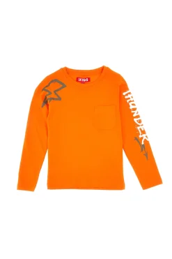 Maglia a giro collo con maniche lunghe PITT KIDS 6024