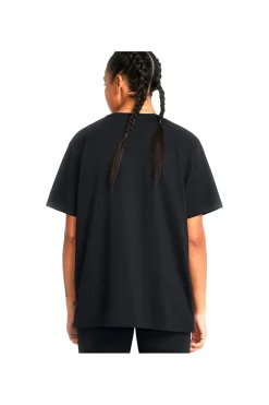 Maglia a maniche corte nero Under Armour Campus Oversize