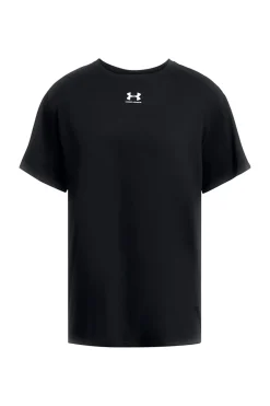 Maglia a maniche corte nero Under Armour Campus Oversize