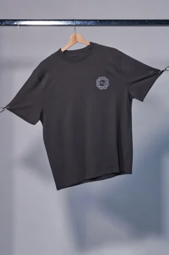 Maglia a Maniche Corte Nera 100% cotone Boardman PT-M-T-2002