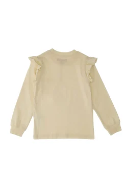 Maglia Bianca Girocollo a Maniche Lunghe PITT KIDS 6028