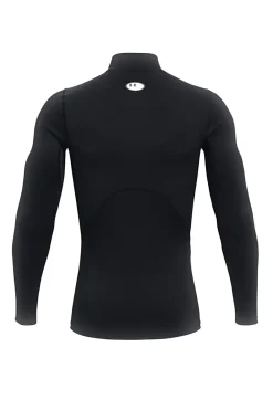 Maglia tecnica nera termica con collo alto Under Armour ColdGear Compression ARMOUR COMP MOCK