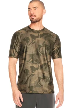 Maglietta militare a girocollo SKECHERS GO DRI All Day Camo