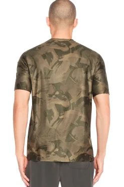 Maglietta militare a girocollo SKECHERS GO DRI All Day Camo