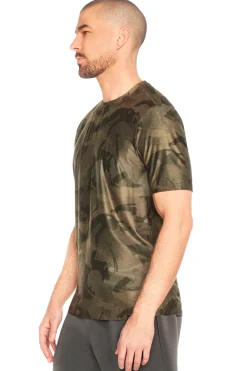 Maglietta militare a girocollo SKECHERS GO DRI All Day Camo