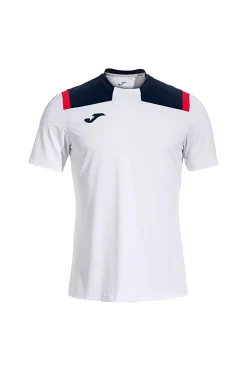 Maglietta Sportiva Girocollo Bianca e Blu JOMA TOLEDO