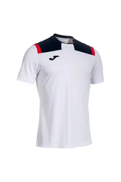 Maglietta Sportiva Girocollo Bianca e Blu JOMA TOLEDO