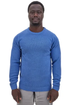 Maglione blu in misto lana U.S. Golf Club AC11