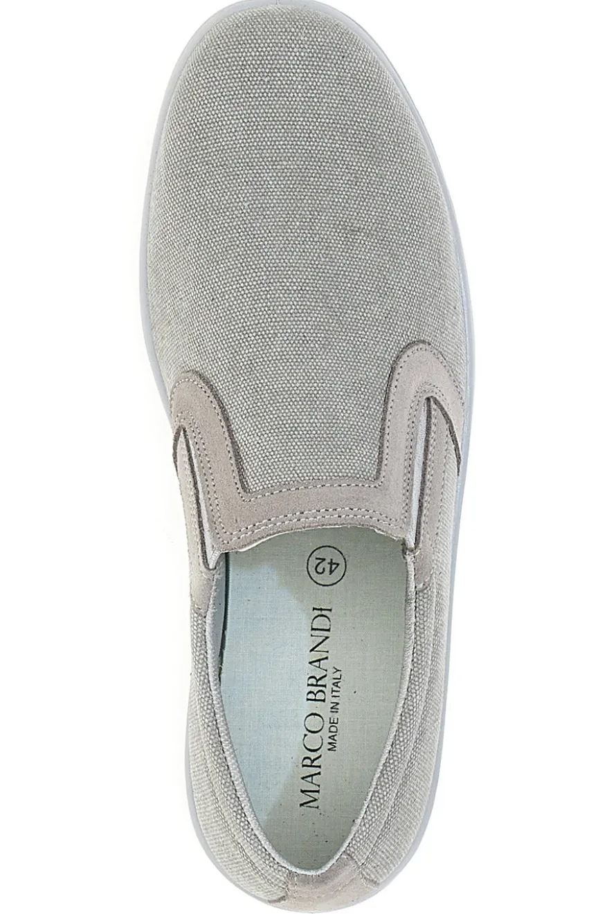 Marco Brandi 65 Graue Slip-on-Sneaker