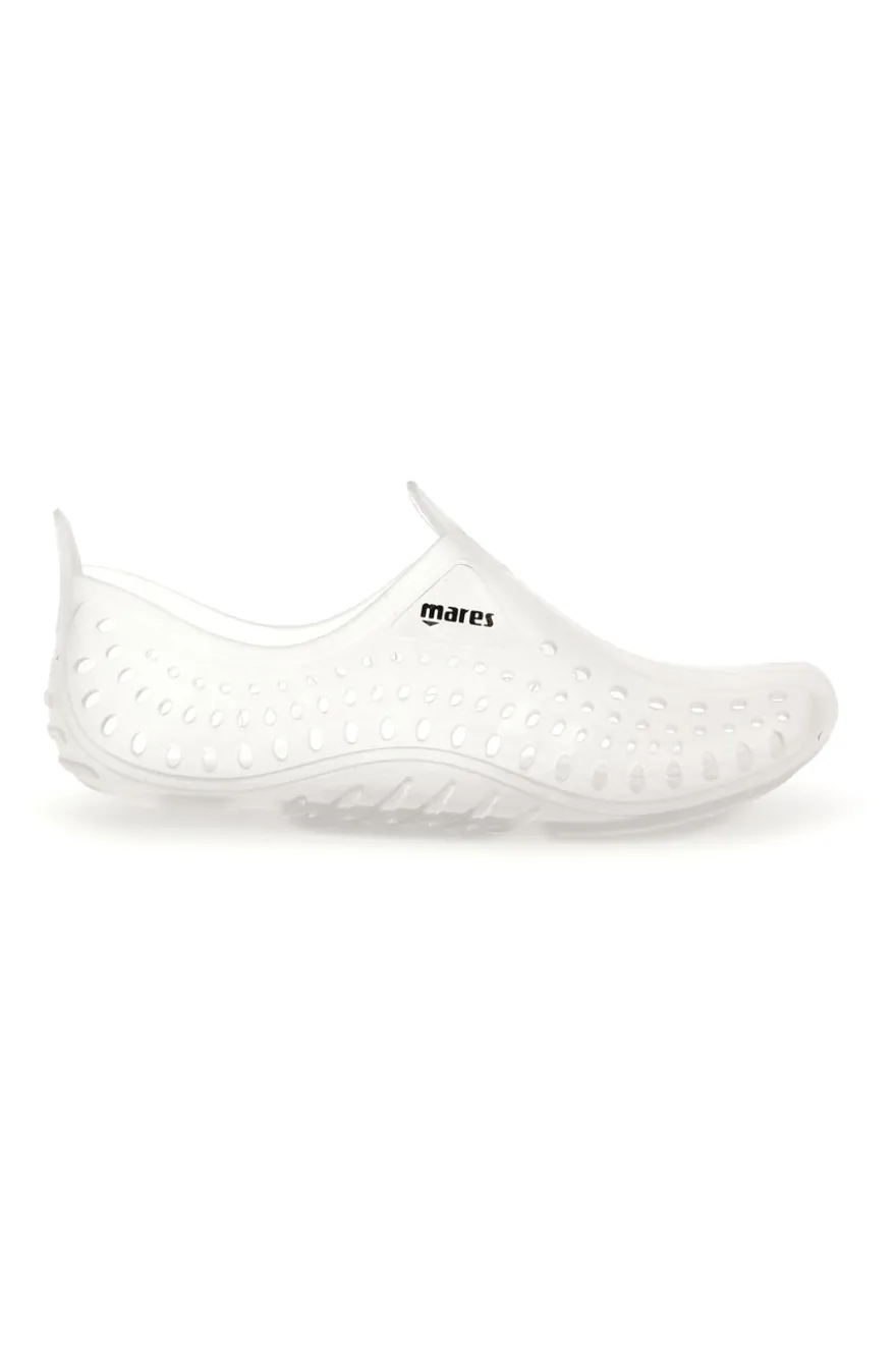 Mares weiße perforierte Tauchschuhe 441139