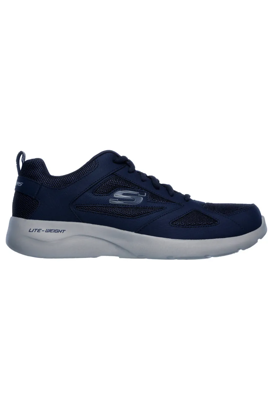 Marineblaue SKECHERS DYNAMIGHT 2.0 FALLFORD-Sneaker
