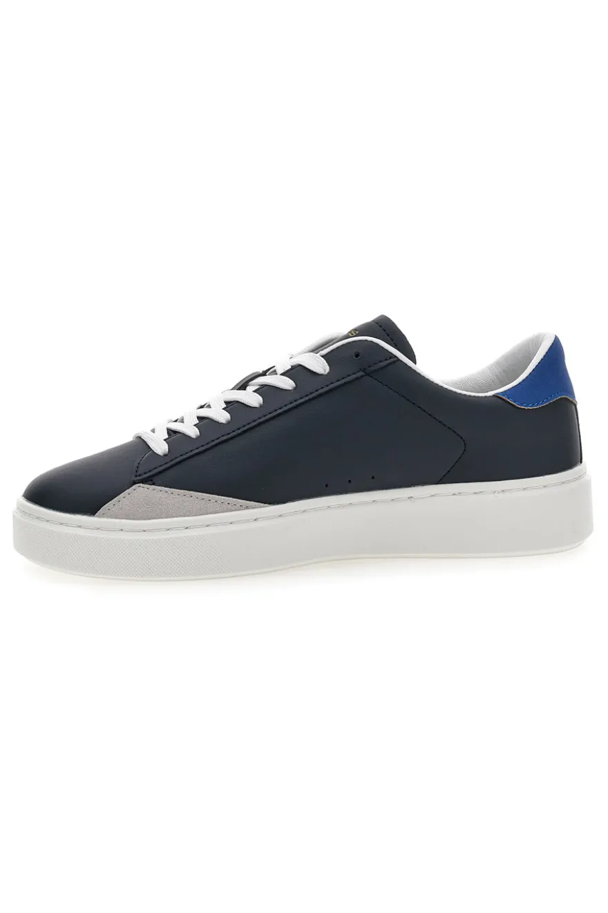 Marineblaue Sneaker mit blauen Details Gas Leonard LTX