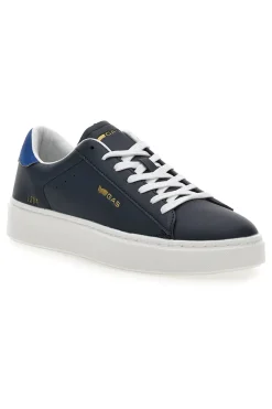 Marineblaue Sneaker mit blauen Details Gas Leonard LTX