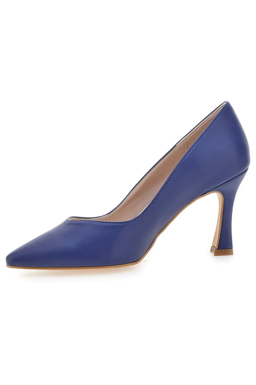 Marineblaue, spitze Pumps mit hohem Absatz PITTARELLO GLAM 3363