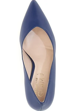 Marineblaue, spitze Pumps mit hohem Absatz PITTARELLO GLAM 3363