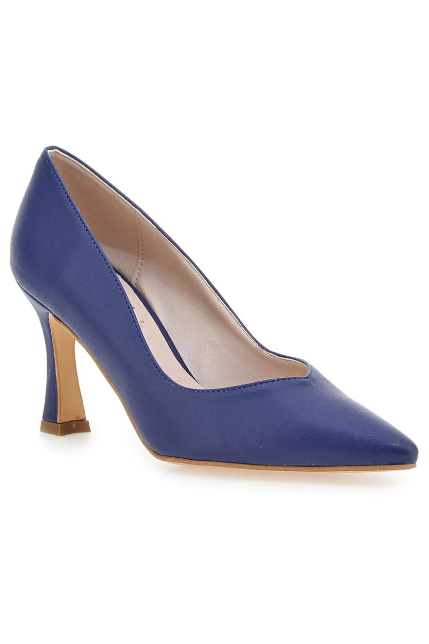 Marineblaue, spitze Pumps mit hohem Absatz PITTARELLO GLAM 3363