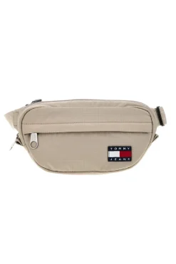Marsupio beige con logo Tommy jeans 14280