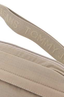 Marsupio beige con logo Tommy jeans 14280