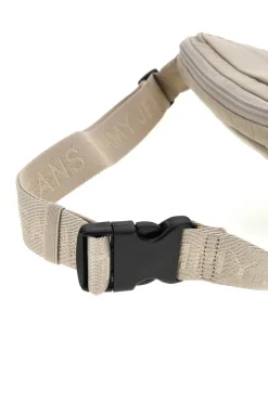 Marsupio beige con logo Tommy jeans 14280