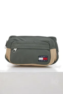 Marsupio con Doppia Cerniera TOMMY DAILY BUMBAG Verde